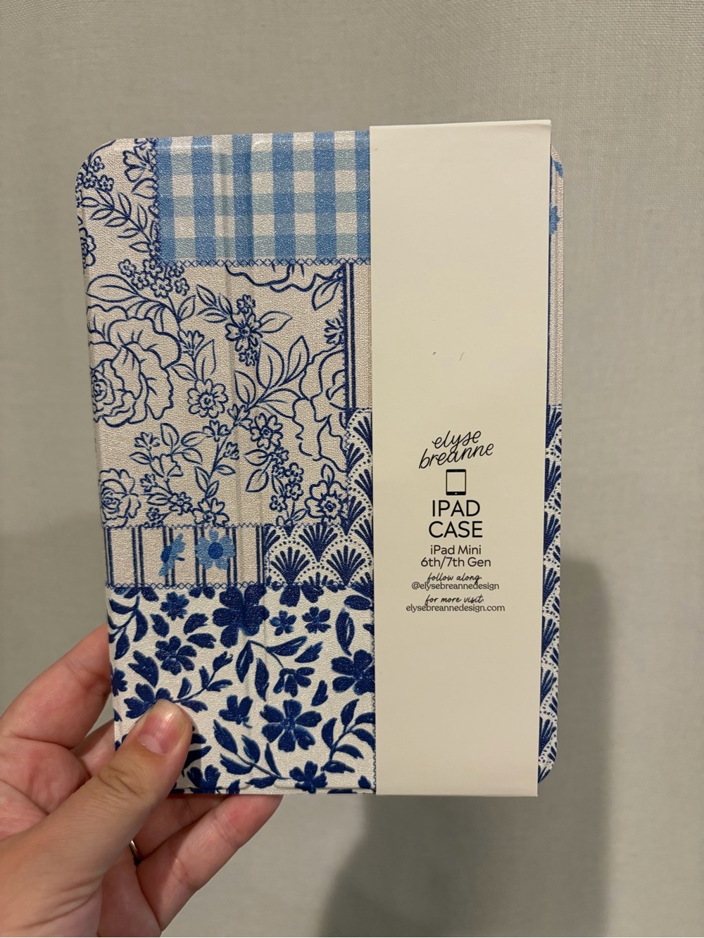 Patchwork iPad mini case